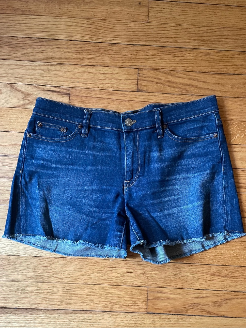 J. Crew Indigo Denim Cutoff Shorts